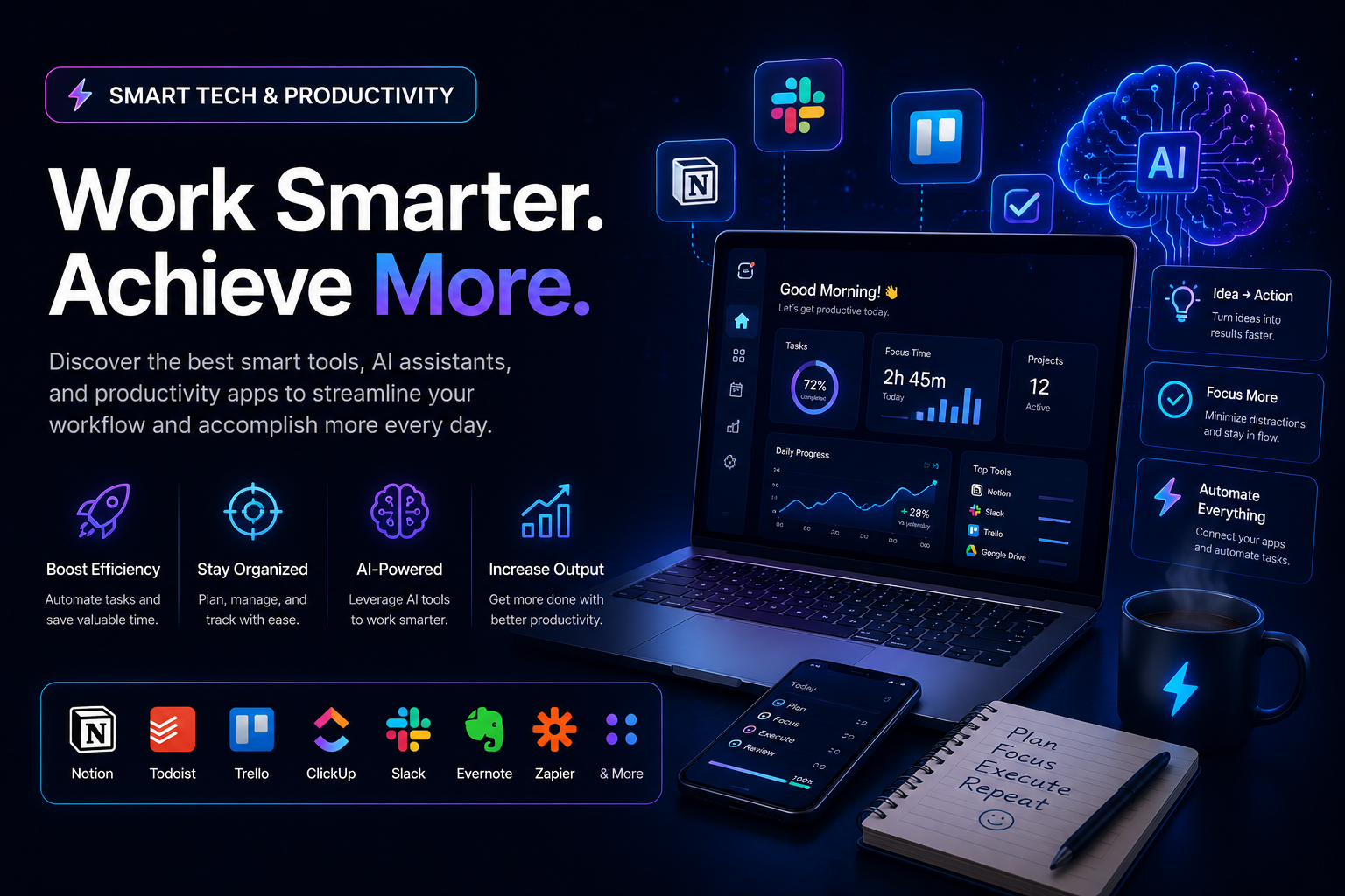 ⚡ Smart Tech & Productivity